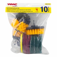 Щетки сменные для уборки, химчистки автомобиля, набор 10 пр. WMC TOOLS WMC-7714