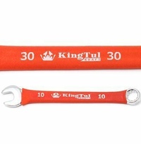 Ключ комбинированный 14мм в прорезиненной оплетке KingTul Kraft KT-30014k