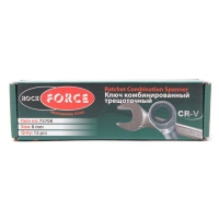 Ключ комбинированный трещоточный 8мм Rock FORCE RF-75708