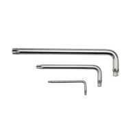 Ключ Г-образный TORX длинный T15H с отверстием Rock FORCE RF-76715L