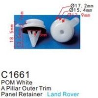 Клипса для крепления внутренней обшивки а/м Лэнд Ровер пластиковая (100шт/уп.) C1661(Land Rover)