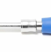 Трещотка реверсивная  шарнирная телескопическая с резиновой ручкой  1/4L185-230мм (72зуб.) Forsage F-802223