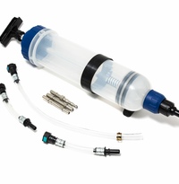 Шприц-дозатор с насадками для создания давления в топливной системе автомобиля и определения ее герм Forsage F-63306