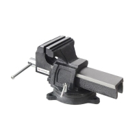 Тиски стальные усиленные поворотные с наковальней 10'-250мм