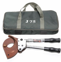 Кабелерез ручной с телескопическими ручками(медь/аллюминий/армированный кабель3х120мм2)в сумке Forsage F-D75J