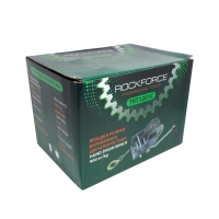 Лебедка ручная барабанная двухскоростная, 900кг(стальной трос, диаметр троса-5мм, длина троса-10м ) Rock FORCE RF-TRT1201C