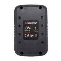 Батарея аккумуляторная для гайковерта ударного F-02169 (18V 3.0AH LI-ION) Forsage F-02169-P