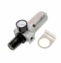 Фильтр влагоотделитель c индикатором давления для пневмосистемы 1/4'(10bar температура воздуха 5-60С.10Мк )