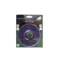 Круг абразивный зачистной 115х22.2мм(фиолетовый, max об/мин 11000), в блистере Rock FORCE RF-BD115P