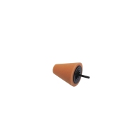 Губка полировальная для дрели конусная (80/30мм,оранжевая) Forsage F-PL80S