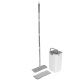 Швабра средняя c телескопической ручкой с ведром WMC tools WMC-14(white)