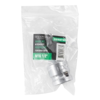 Головка-бита SPLINE с отверстием M16 (L-60мм)1/2'' Rock FORCE RF-24806016B
