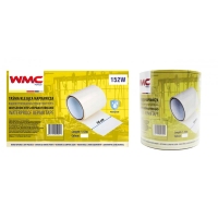 Лента водонепроницаемая ремонтная ПВХ 10смх1.52м (белая) WMC TOOLS WMC-152W