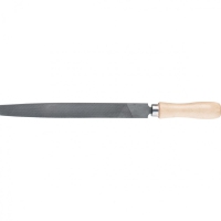 Напильник плоский, 300 мм, деревянная ручка Сибртех 16232