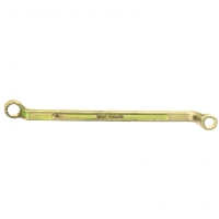Ключ накидной, 10 х 11 мм, желтый цинк Сибртех 14616