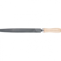 Напильник плоский, 250 мм, деревянная ручка Сибртех 16229