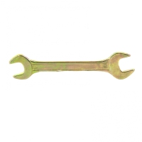Ключ рожковый, 17 х 19 мм, желтый цинк Сибртех 14310