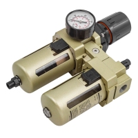 Блок подготовки воздуха (фильтр-регулятор + лубрикатор) 3/4