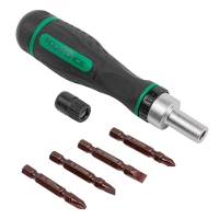 Отвертка реверсивная с набором бит Rock Force RF-32805MR