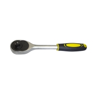 Трещотка реверсивная с резиновой ручкой 3/8''(L-200мм,24зуб.) WMC TOOLS WMC-80234