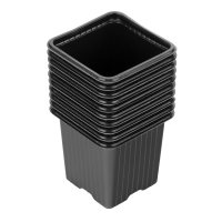 Горшочек для рассады, 70 х 70 х 65 мм, полистирол, 10 шт, Россия чек для рассады, 70 х 70 х 65 мм, п RUSSIA 64345