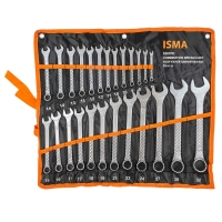Ключи комбинированные, набор 25пр. (6-32мм) ISMA ISMA-5261PD