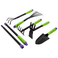 Набор садового инструмента, пластиковые рукоятки, 7 предметов, Connect, PALISAD 63020
