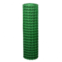 Решетка заборная в рулоне, 1 х 20 м, ячейка 50 х 50 мм, пластиковая, зеленая, Россия ка заборная в р RUSSIA 64516