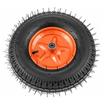 Колесо пневматическое усиленное, шина 8PR, 4.00-8 D400 мм, внутренний диаметр подшипника 20 мм, длин PALISAD 68953