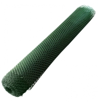 Решетка заборная в рулоне, 2 х 25 м, ячейка 25 х 30 мм, пластиковая, зеленая, Россия ка заборная в р RUSSIA 64545