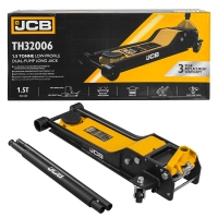 Домкрат подкатной гидравлический 1.5т (h min 70мм, h max 610мм) JCB JCB-TH32006