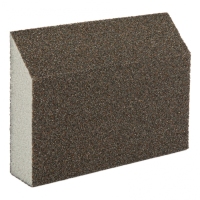 Губка для шлифования, 120 х 90 х 25 мм, трапеция, мягкая, P 80 Matrix 75729