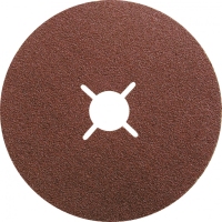 Круги фибровые 5 шт, Р 80, 180 х 22 mm Matrix 73922