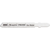 Полотна для электролобзика по металлу, 3 шт, T118G, 50 х 0.8 мм, HSS Professional Matrix 78206