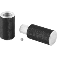Петля гаражная с шаром, D 25 x 120 мм, 4 шт, Россия Сибртех 92007