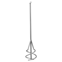 Миксер для строительных смесей, 60х8х400мм, шестигранный хвостовик Сибртех 84770