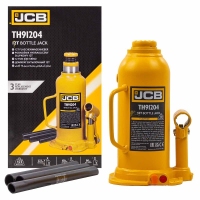 Домкрат бутылочный 12т с клапаном JCB JCB-TH91204