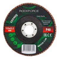 Круг лепестковый керамический торцевой Rock Force RF-FD540Q
