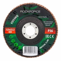 Круг лепестковый керамический торцевой Rock Force RF-FD536Q