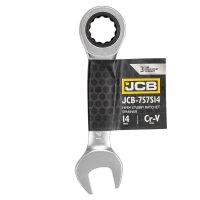 Ключ трещоточный короткий 14мм JCB JCB-757S14