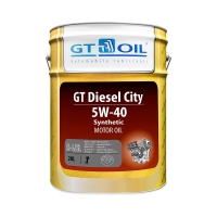 GT Diesel City, SAE 5W-40, API CI-4/SL, 20л GT OIL 8809059408018