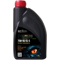 Масло трансмисс. полусинт.: GT MAX TRANS, SAE 75W-90, API GL-5, 1л GT OIL 8809059409084