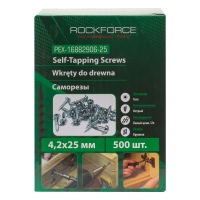 Саморезы 4.2х25мм (500шт) Rock Force RF-PEX-16882906-25