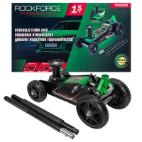 Домкрат подкатной гидравлический 1,5т (h min 155мм, h max 525мм) Rock Force RF-T830008