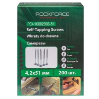 Саморезы 4.2х51мм (200шт) Rock Force RF-PEX-16882906-51