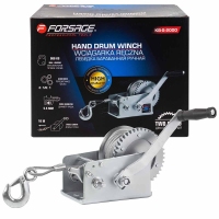 Лебедка барабанная ручная г/п 900кг Forsage F-KB-S-2000