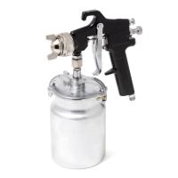 Краскораспылитель с нижним металлическим бачком (1000мл, 2,0мм, 5 bar, 127-170 л/мин, присоед. резьб Partner PA-PQ-2U-20V