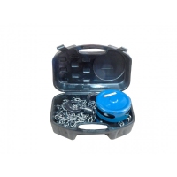 Лебедка механическая подвесная с фиксацией цепи натяжения, 1т  (длина цепи - 2.5м) в кейсе Forsage F-TRC9010S BIG