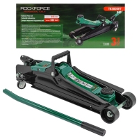 Домкрат подкатной гидравлический 3т ( h min 85мм. h max 380мм) Rock Force RF-T83000ET BIG