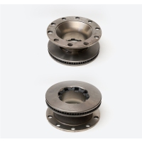 Диск тормозной задн. 375/166.5x45/262 n10 RVI Midlum/Premium/Volvo FL (KRAIG) KRAIG K5010525364